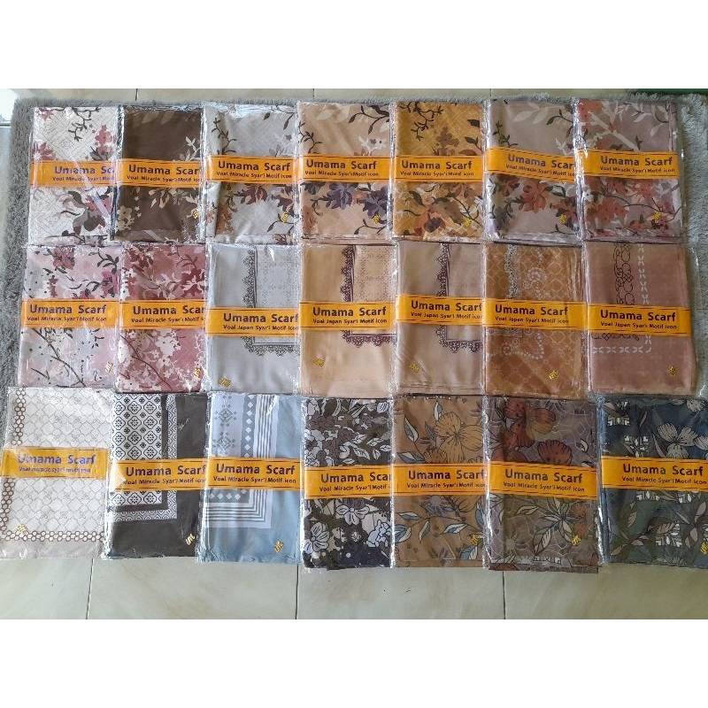 kerudung segi empat jumbo / voal syar'i / kerudung segi empat syar'i /