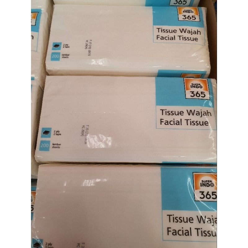 Superindo Tissue Wajah Facial Tissue 2ply 200 lembar