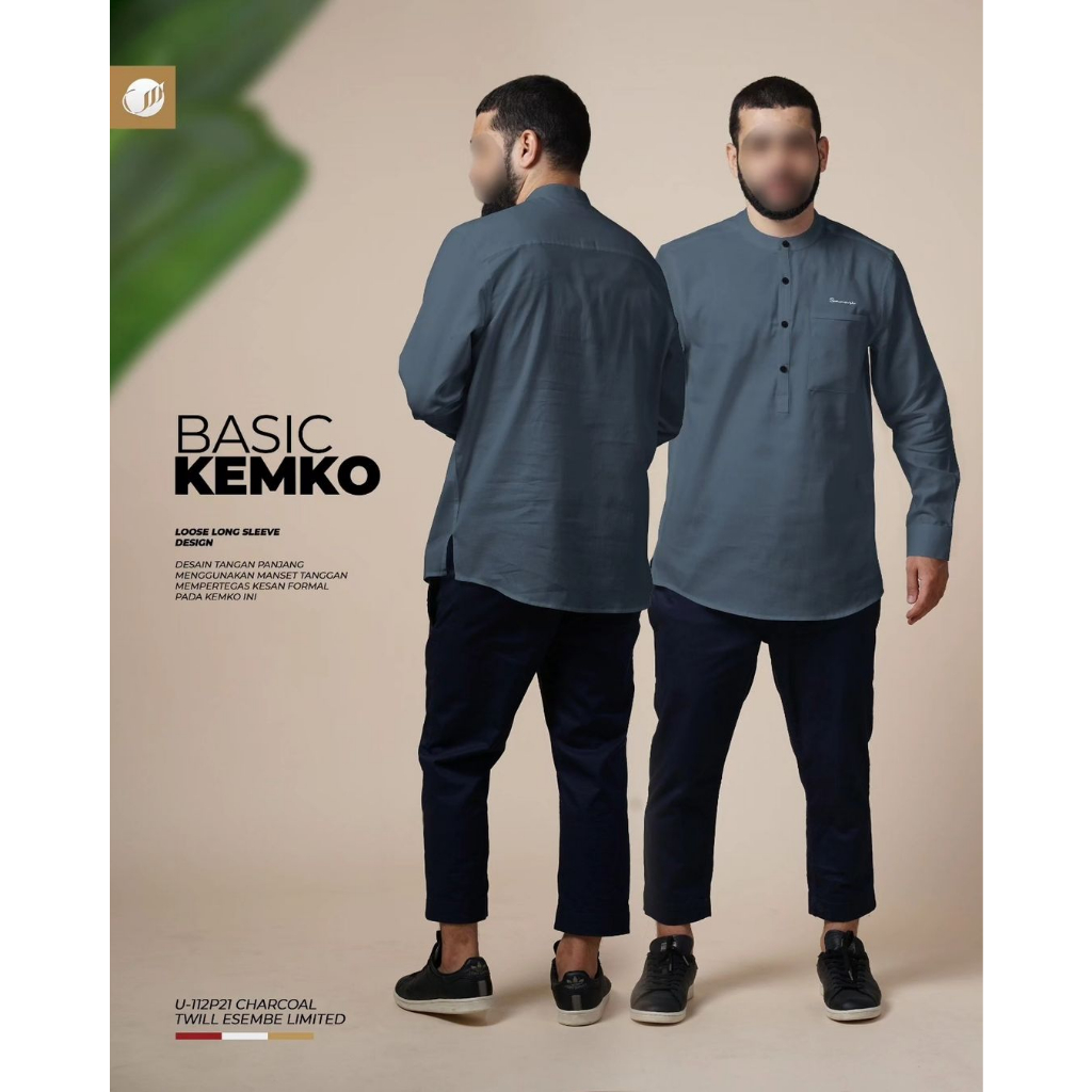 (BISA COD) KEMKO (Kemeja Koko) SAMASE U112P