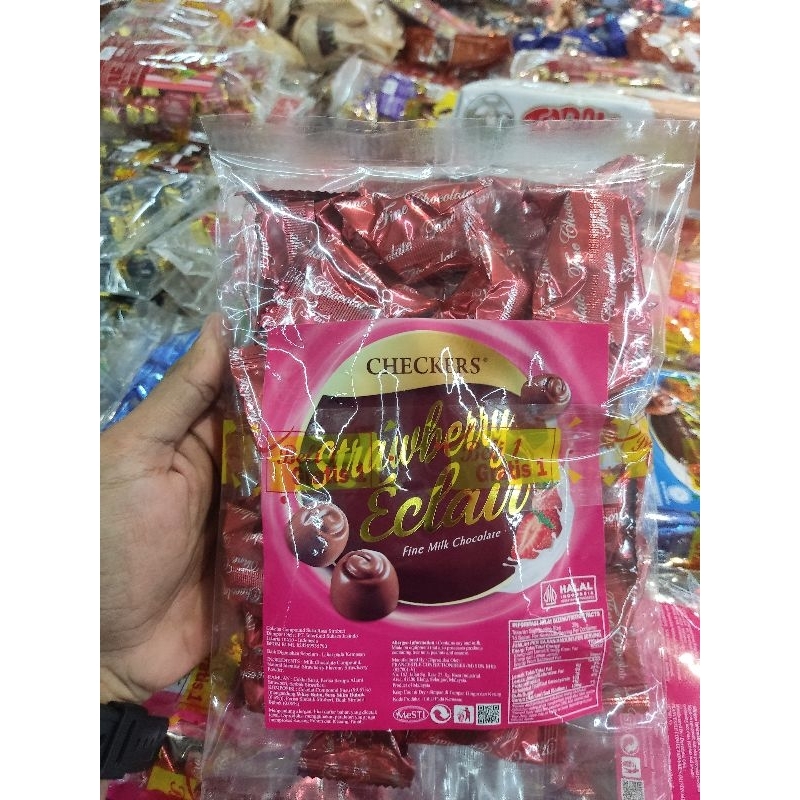 

coklat singapore checkers mini chunky beli 1 gratis 1