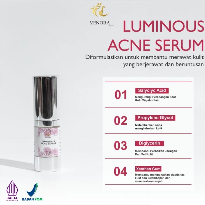 VENORA LUMINOUS ACNE SERUM