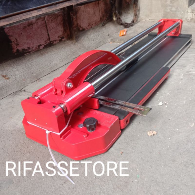 Alat potong keramik granit manual dorong 100 cm