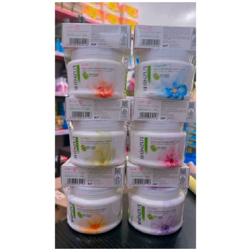 (PAKET PROMO) LULUR SHINZUI FREE SABUN SHINZUI