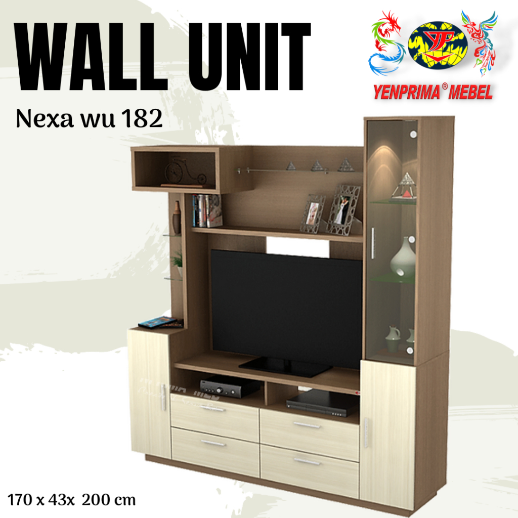 [YENPRIMA] Activ Nexa Wu 182/Buffet Tv/Wall Unit