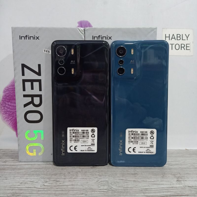 INFINIX ZERO 5G 8/128GB SECOND FULLSET