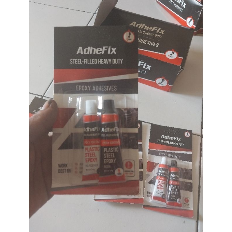 

LEM CAMPUR/LEM EPOXY/LEM BESI ADHEFIX 58G