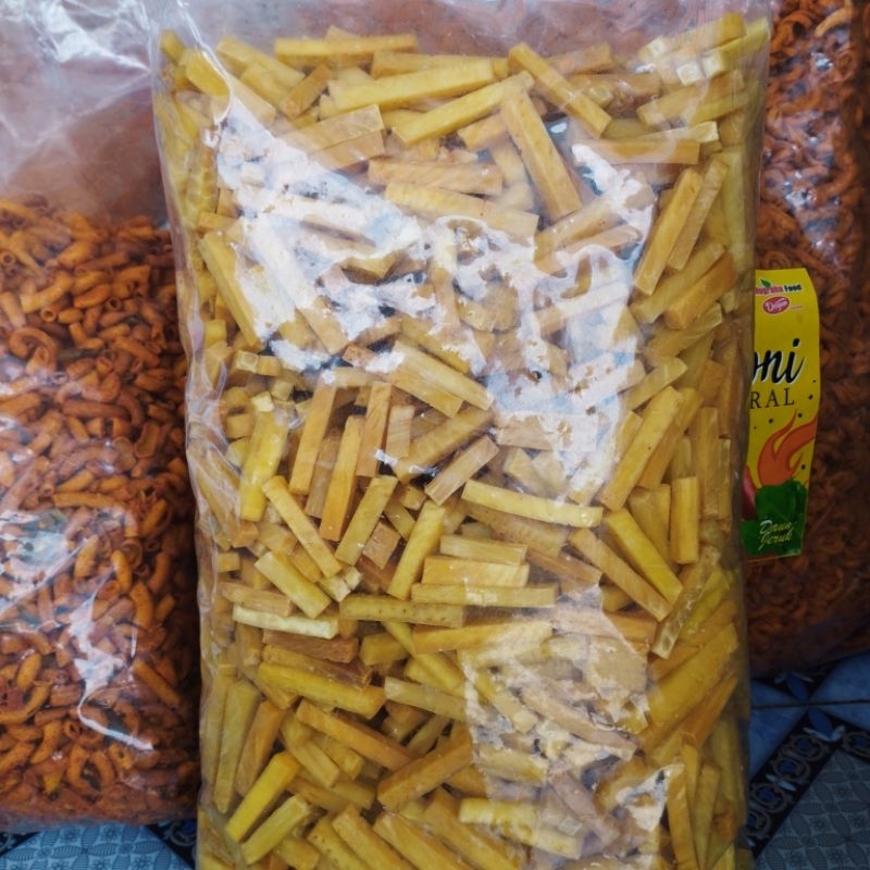 

Cemilan Gurih Stik Sukun | Aneka Camilan Kiloan ONLINA