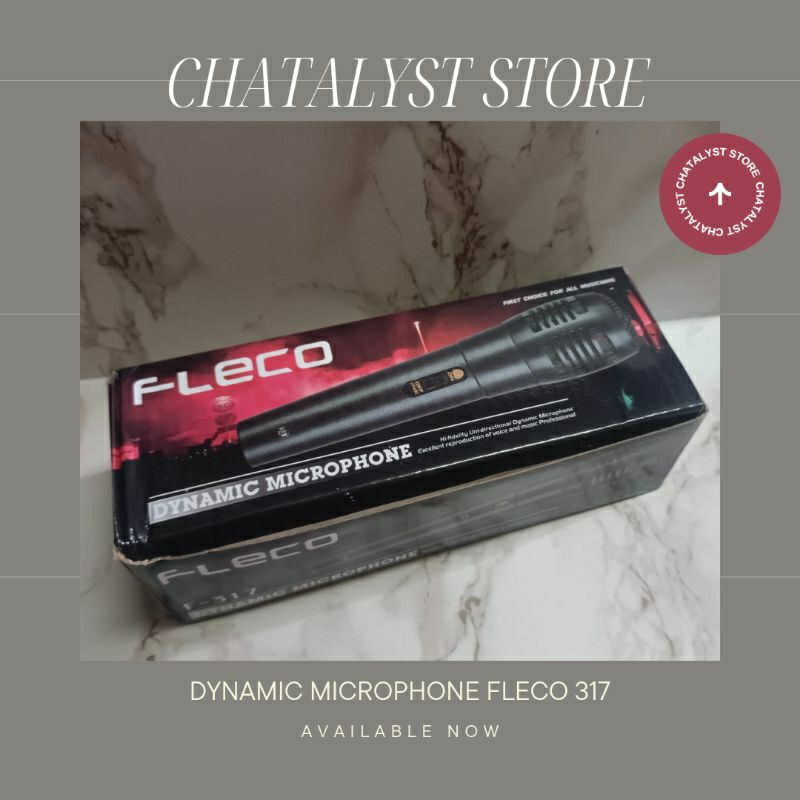 Microphone Mic Fleco F-317