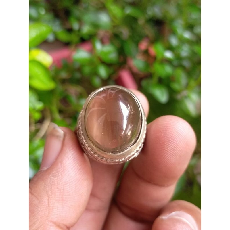 cincin batu akik natural solar padang