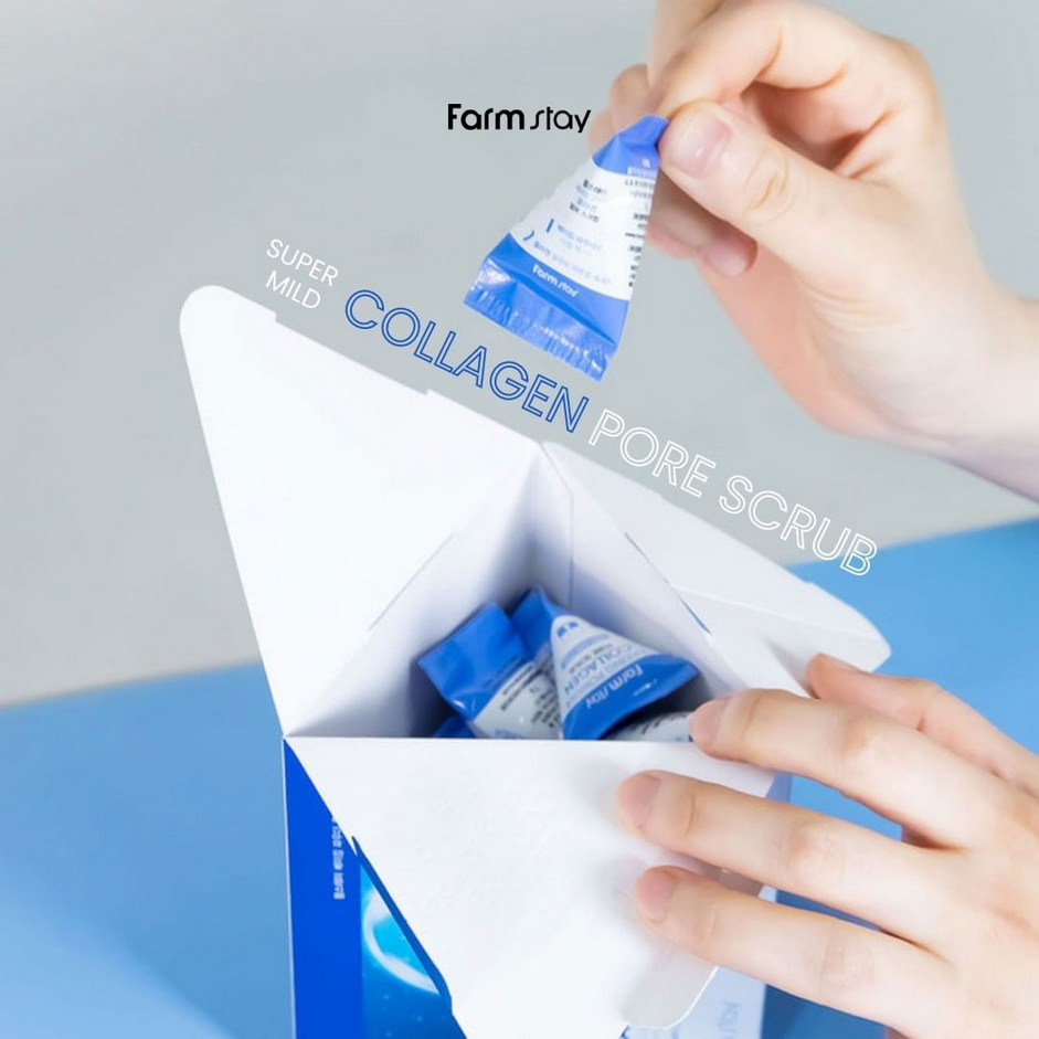 Farm Stay Collagen Baking Powder Pore Scrub (Satuan)
