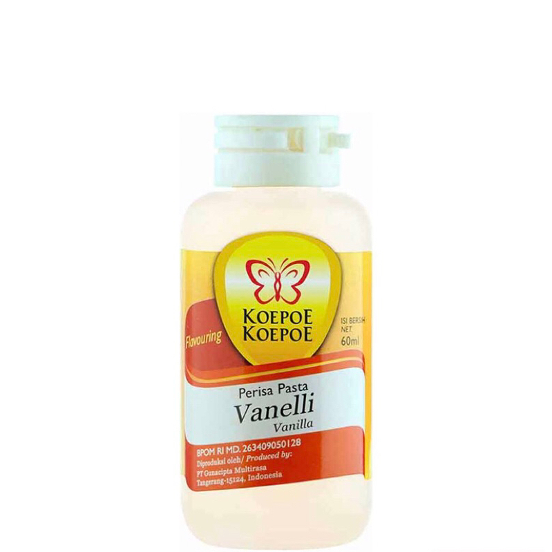 

Koepoe koepoe Perisa Pasta 60ml vanelli vanilla pandan Cokelat