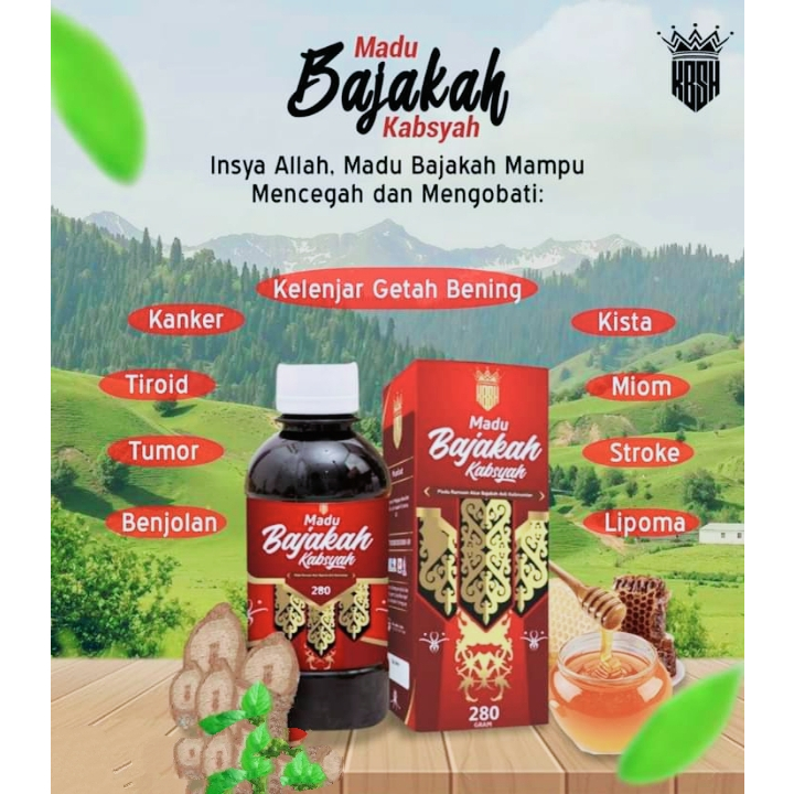 

[ % ] Madu Bajakah KABSYAH 280gr Ampuh Atasi Benjolan, Kelenjar, Kanker, Miom, Tumor, Kista, Liver, Lambung dll