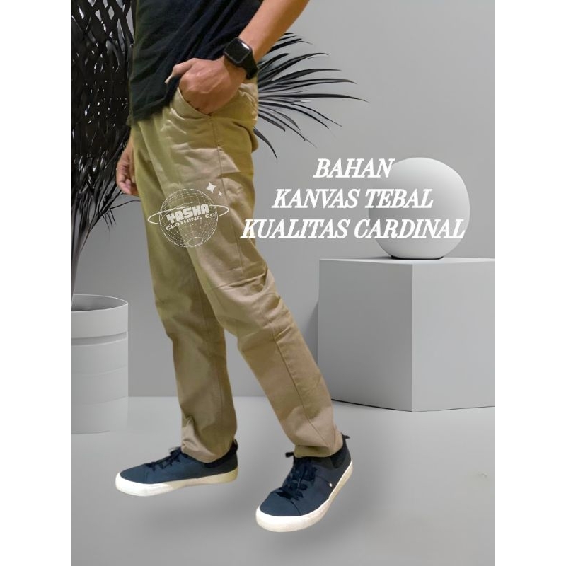 Celana Panjang Pria Chinos Premium  Dicker arman republic Jumbo 27 up to 44
