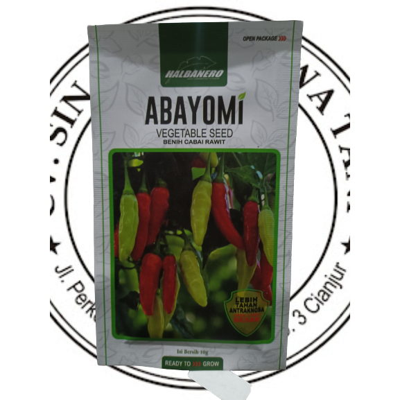 Benih cabai rawit  abayomi 10gram
