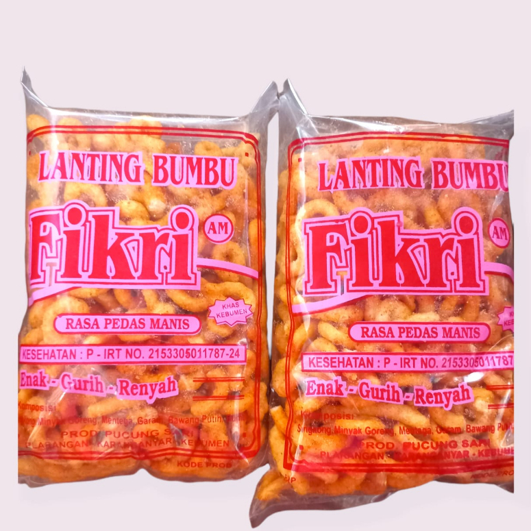 

Lanting Bumbu Fikri Rasa Pedas Manis Khas Kebumen 200 gr