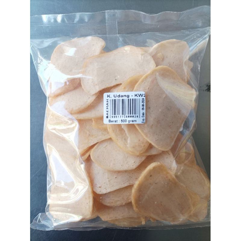 

Kerupuk Udang Oval Sortir Ny Siok / Saerah 500 gram ( Sortir / KW)