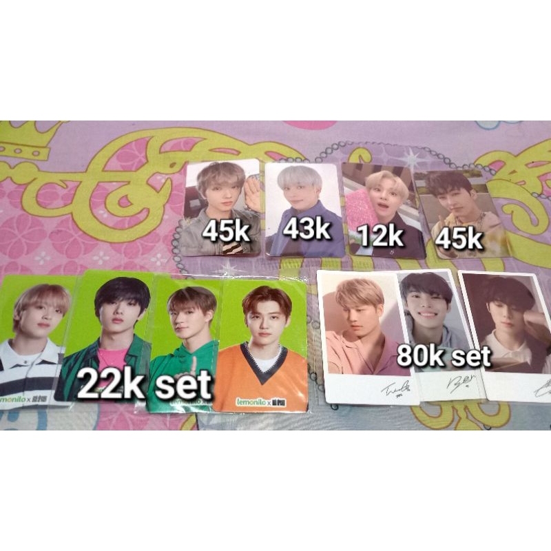 Jungwoo Photobook Universe Dicon, Jisung Hot Sauce, Mark Hello Future, Nature Republic pola set b, l