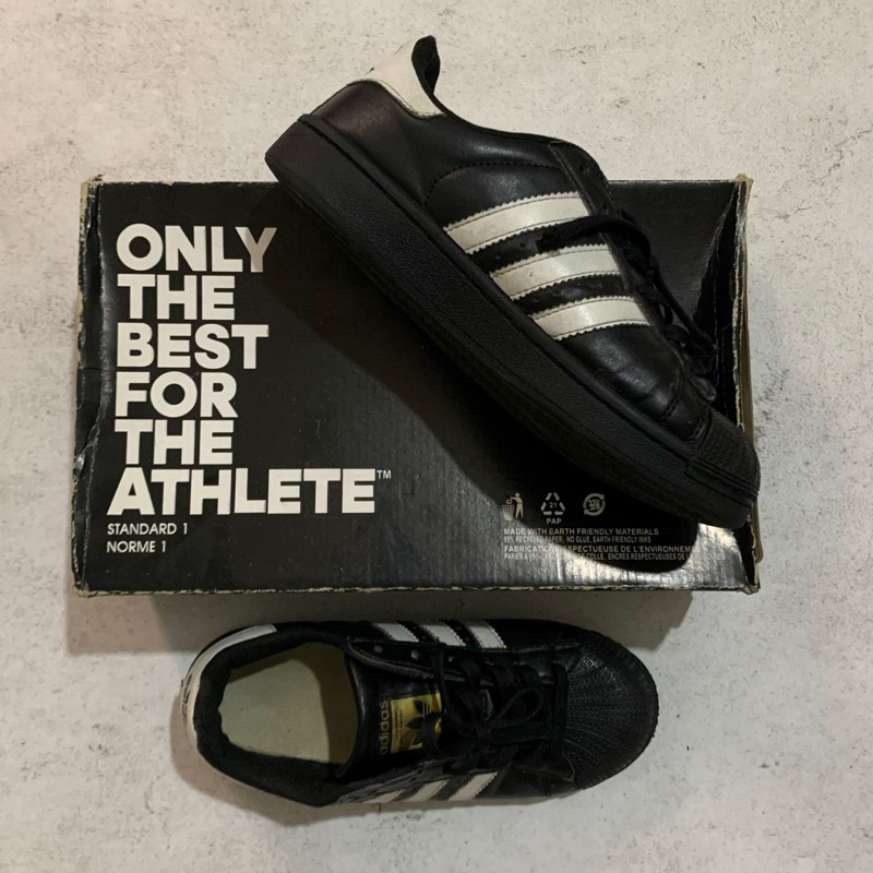 Adidas Superstar Black Second