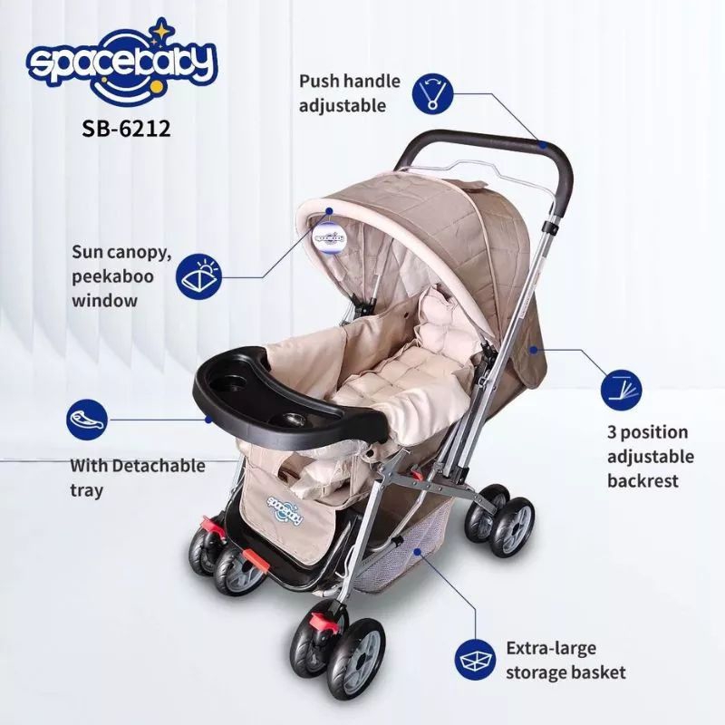 Stroller Spacebaby SB 6212