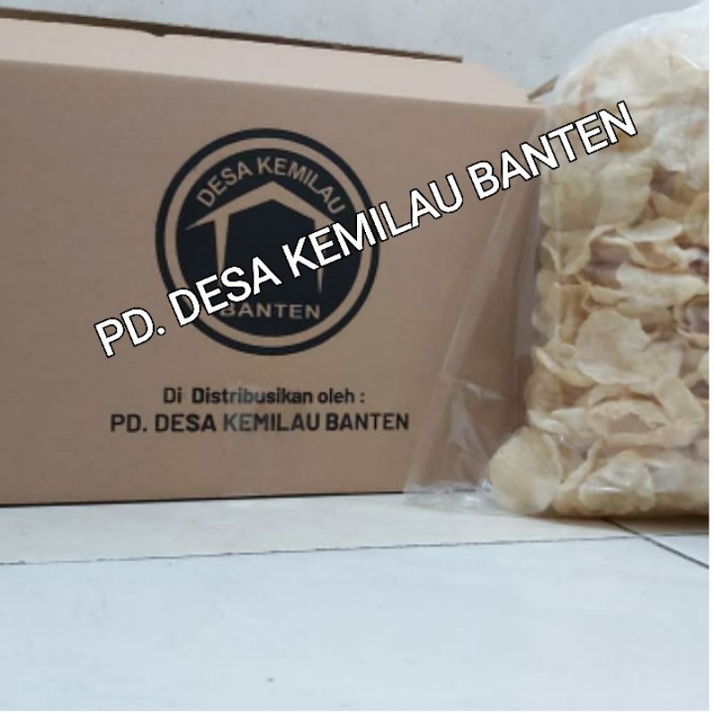 

Chips [packaging 600 gram] Emping Menes matang siap santap