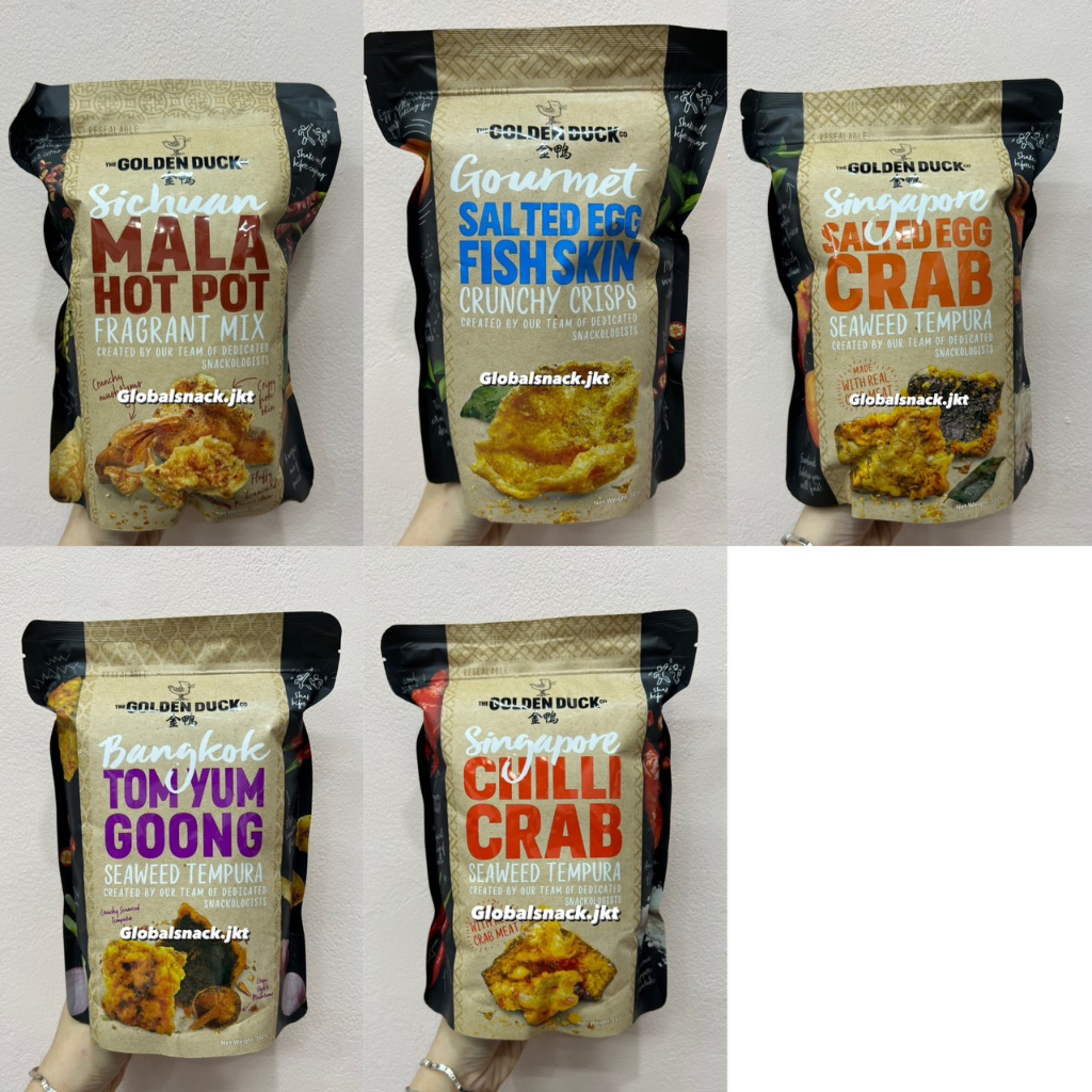 

THE GOLDEN DUCK BANGKOK TOM YUM GOONG / SINGAPORE CHILLI CRAB / SINGAPORE SALTED EGG CRAB / GOURMET SALTED EGG