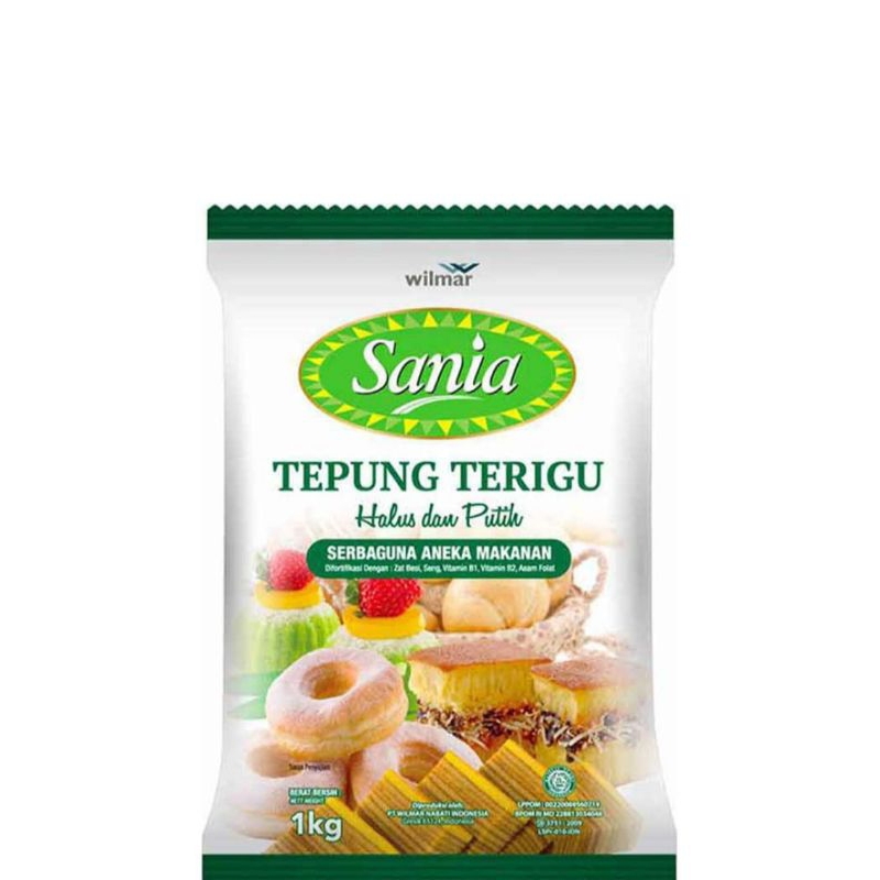 

Tepung terigu sania 1kg