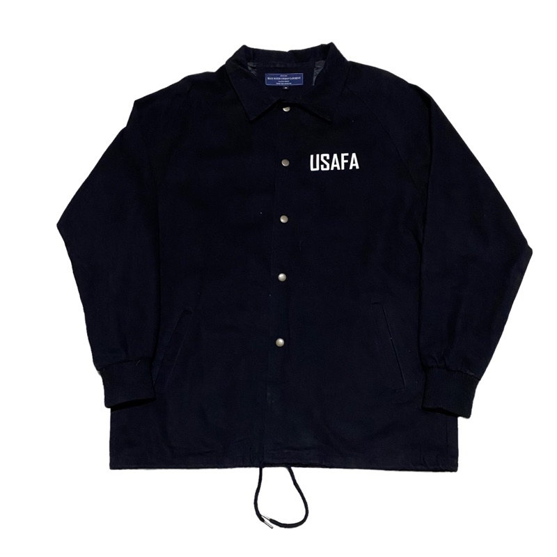 Blue water urban garment USAFA 73 coach denim jacket