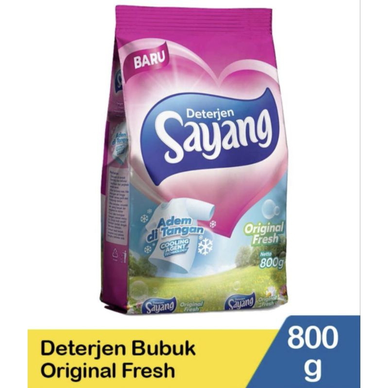 deterjen sayang 800g