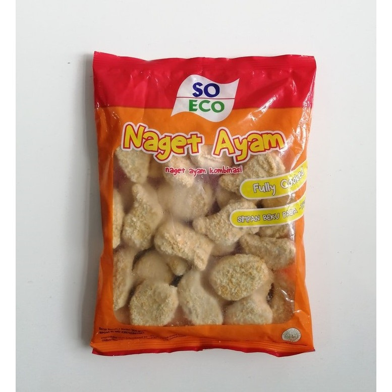 

Nugget Ayam, Nugget So Eco 500g, Halal