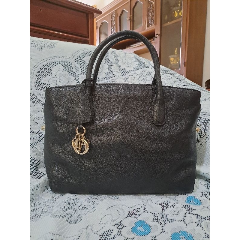 Tas Christian Dior Hitam Preloved