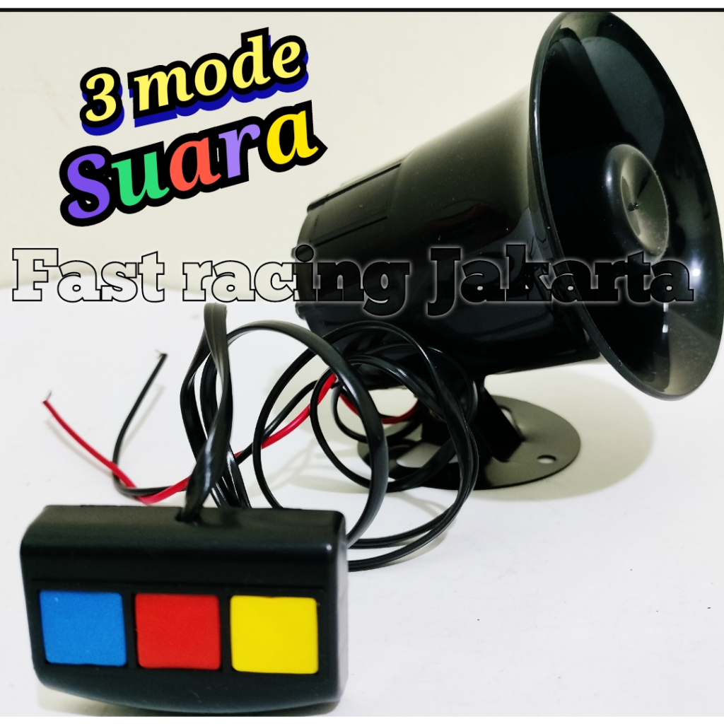 ORIGINAL KLAKSON TOA 3 SUARA 3 TOMBOL KLAKSON MOBIL MOTOR | KLAKSON MOTOR UNIVERSAL | KLAKSON 3 TOMB