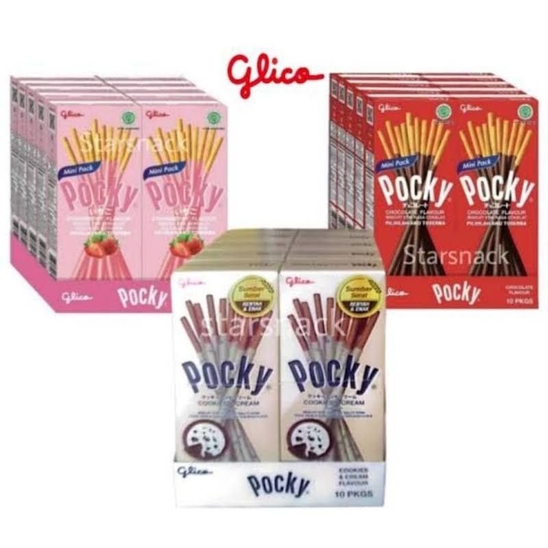 

Pocky Mini 22gr All Varian Rasa 1Box 10pcs