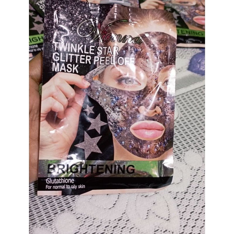 MASKER Gliter / MASKER wajah / GLITER