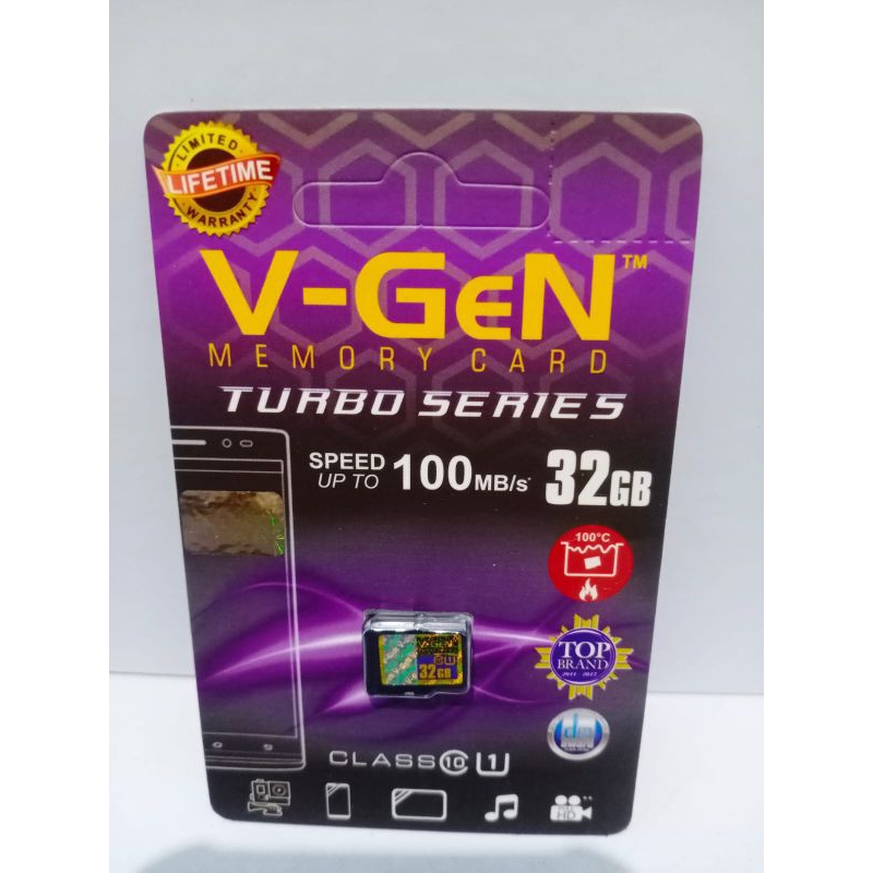 memory vgen 32gb original class 10 turbo series