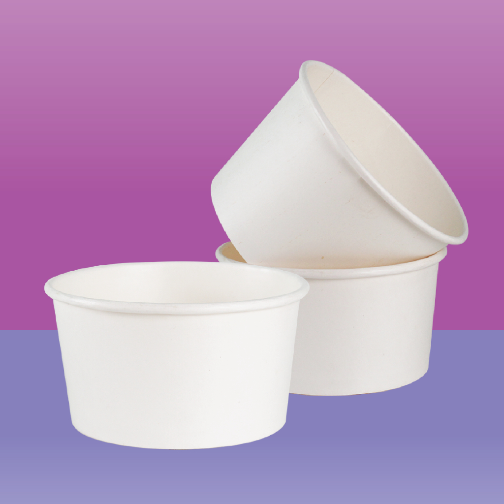 

Paper Bowl 300 Pcs 800 ml Rice Bowl Mangkok Kertas Polos Tanpa Tutup