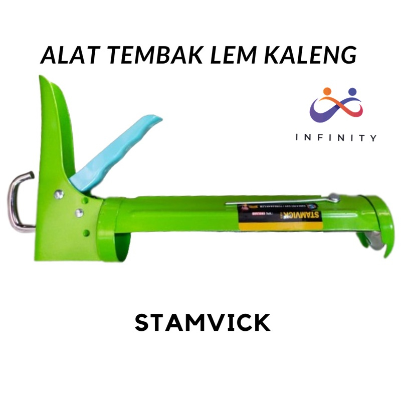 

INFTYJkrt - STAMVICK TEMBAKAN LEM KACA / LEM SEALANT / LEM SILICONE GUN ALAT New Product