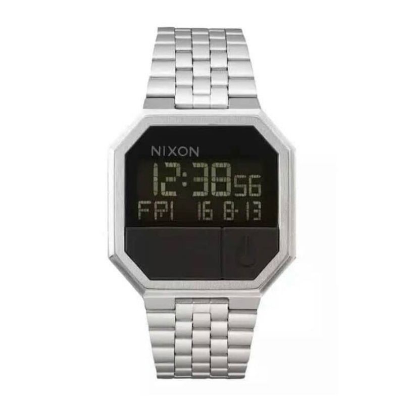 Jam Tangan Nixon Re Run Silver
