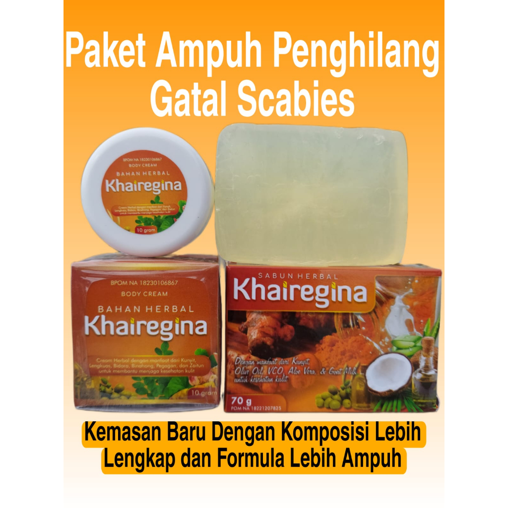 PAKET Salep dan Sabun Penghilang Gatal Scabies Pada Manusia