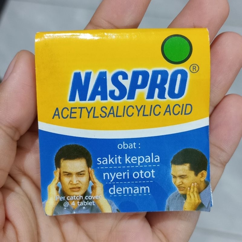 Naspro - Obat Sakit Gigi / Nyeri Otot / Obat Demam