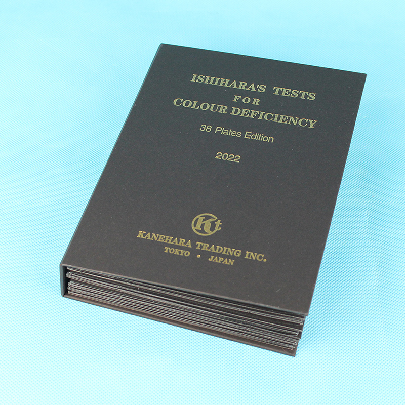 BUKU Ishihara test buta warna Original 100%