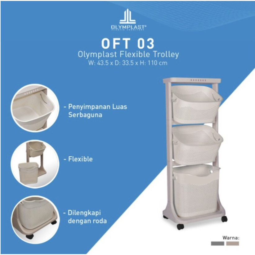 Olymplast flexible trolley OFT03