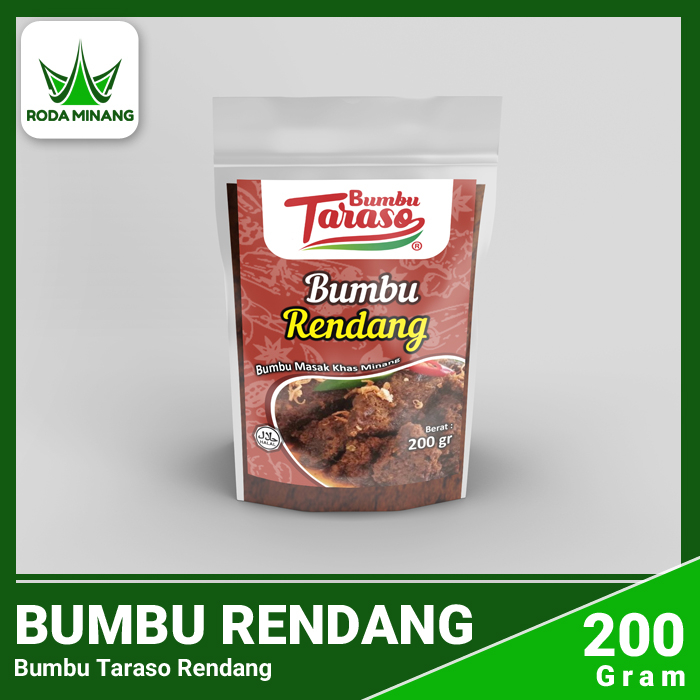 

Bumbu Rendang Taraso Bumbu Padang Pemasak Daging Ayam Sapi Serba Guna Khas Minang