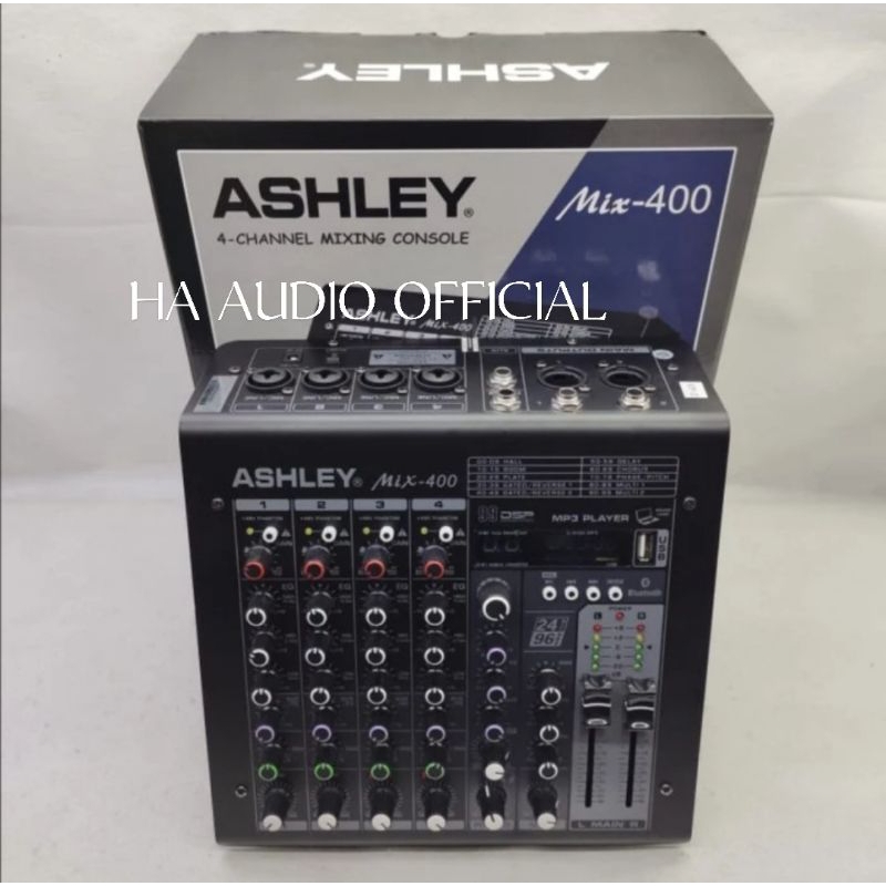 Mixer Audio Mixer Ashley Mix 400 Mixer Ashley 4 Chanel