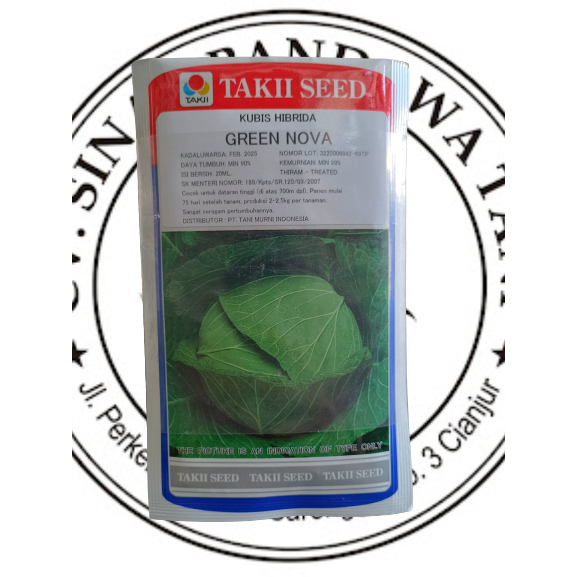 benih kubis green nova 20ml