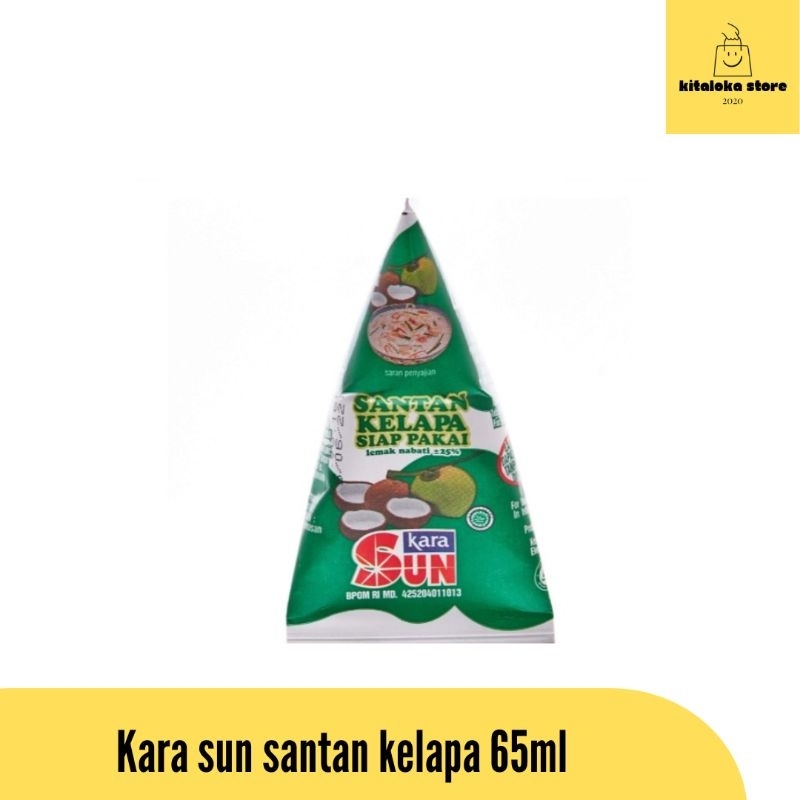 

KARA sun santan kelapa 65 ml