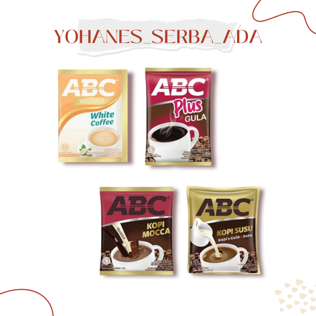 

abc coffe renceng varian rasa 10x25gr