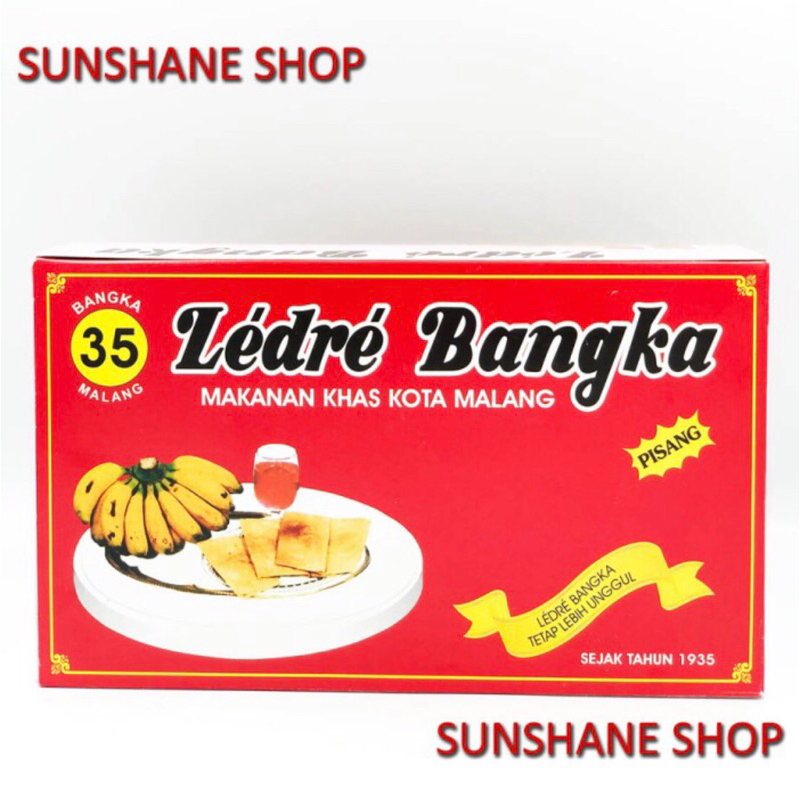 

Ledre Pisang Bangka oleh-oleh khas Malang isi 5 pak / 50 pcs