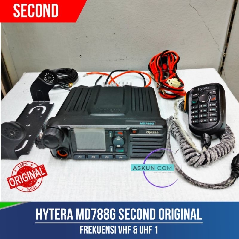 Radio Rig Hytera MD788G Second Original Hytera