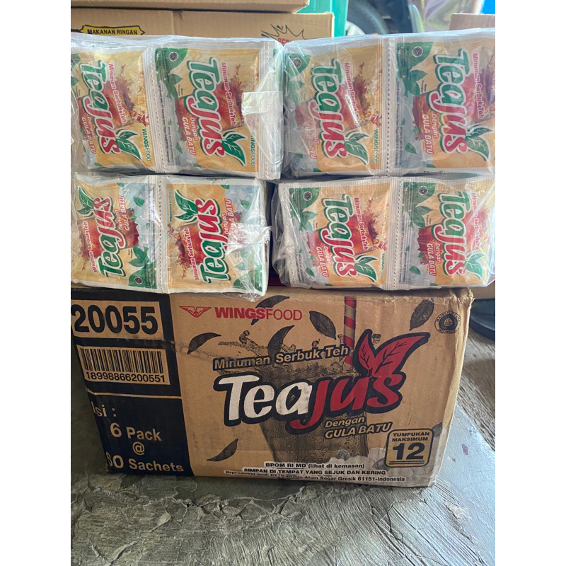 

TEAJUS 1 PACK isi 6 RENCENG