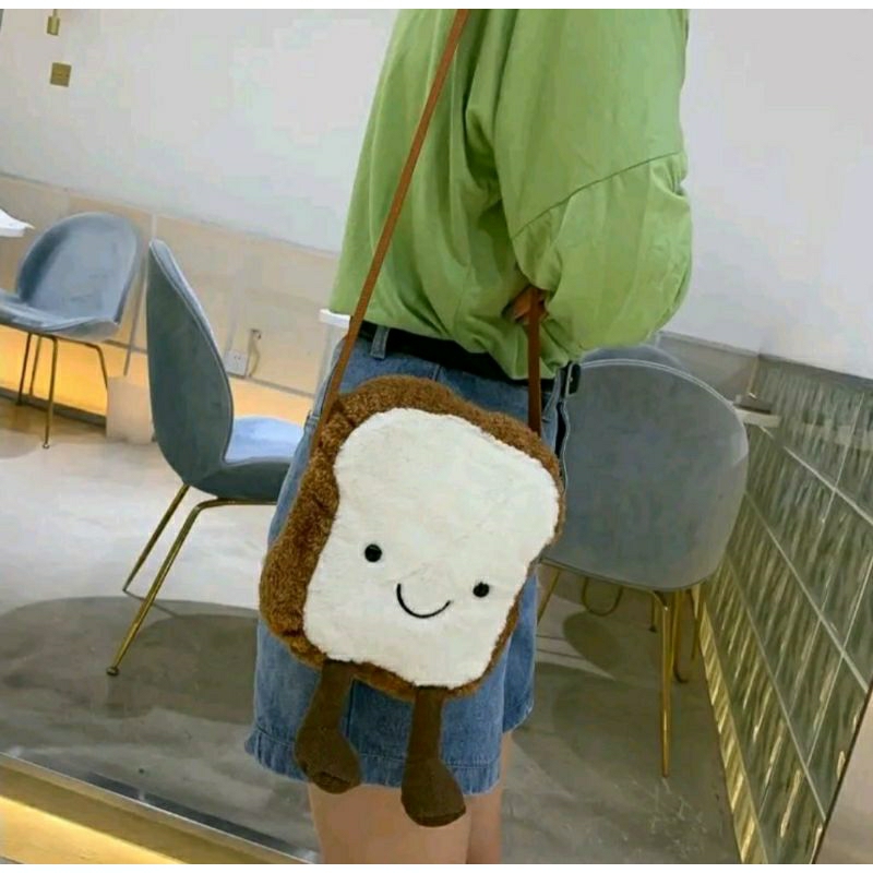 TAS SELEMPANG BONEKA ROTI